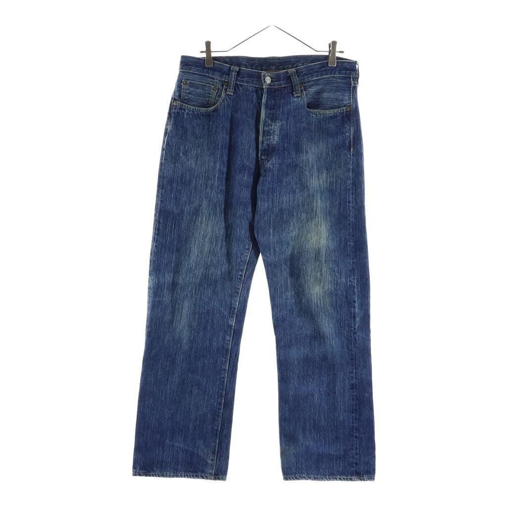 SUGAR CANE(シュガーケーン) ALOHA DENIM ボタンフライ レギュラーストレート デニムパンツ インディゴ