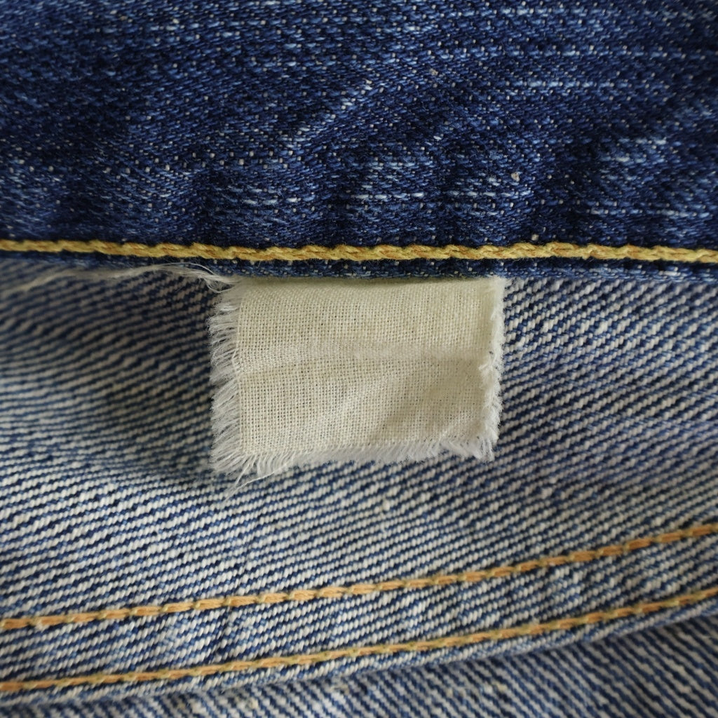 SUGAR CANE(シュガーケーン) ALOHA DENIM ボタンフライ レギュラーストレート デニムパンツ インディゴ
