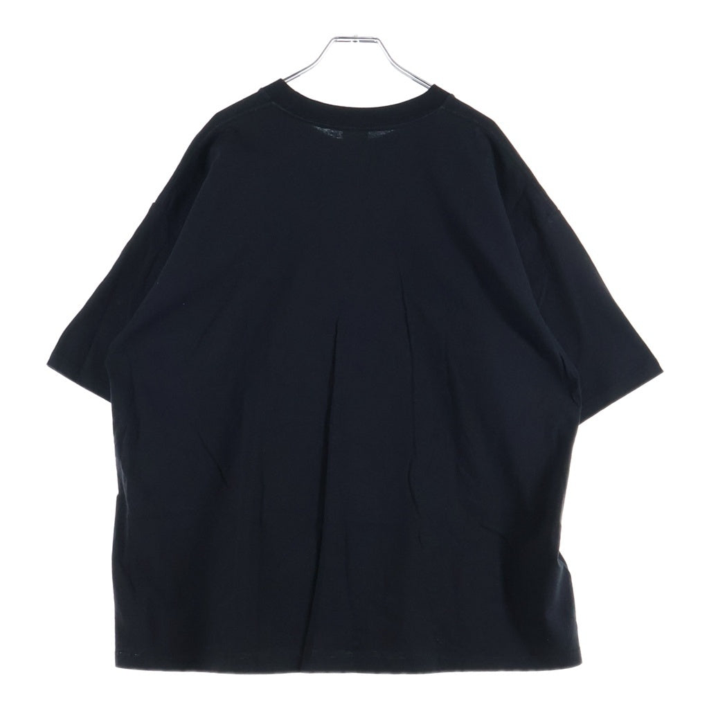 NO BRAND(ノーブランド) EXODUS(エクソダス) DOG SHIT T SHIRT ドッグシット フロントプリント 半袖Tシャツ カットソー ブラック