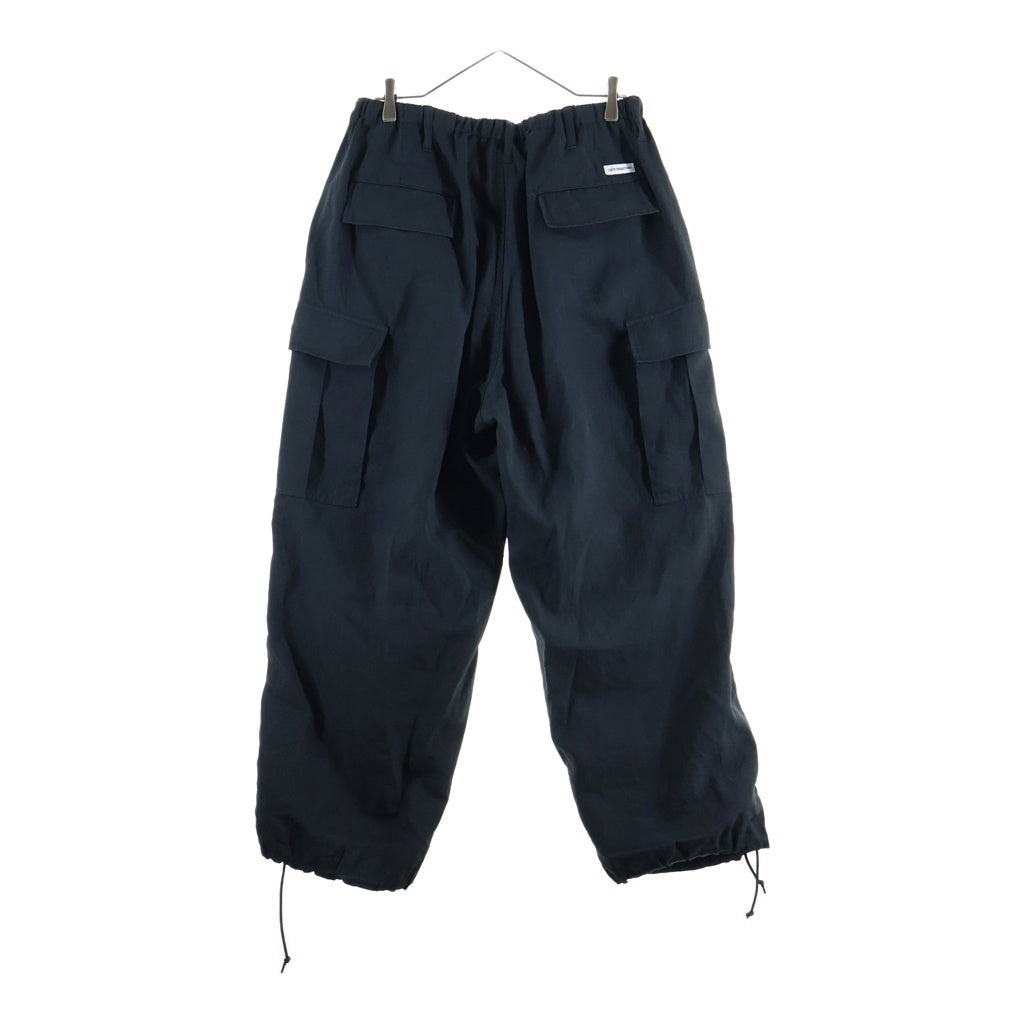 COOTIE PRODUCTIONS(クーティー プロダクションズ) 25AW N/C Weather 6 Pocket Easy Pants N/Cウェザー 6ポケット イージーパンツ カーゴパンツ ブラック CTE-25A110