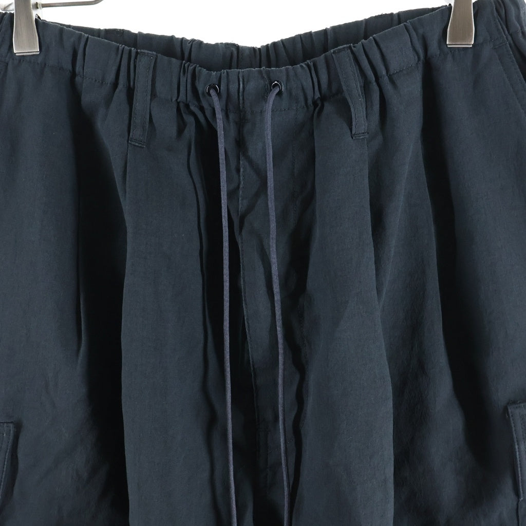COOTIE PRODUCTIONS(クーティー プロダクションズ) 25AW N/C Weather 6 Pocket Easy Pants N/Cウェザー 6ポケット イージーパンツ カーゴパンツ ブラック CTE-25A110