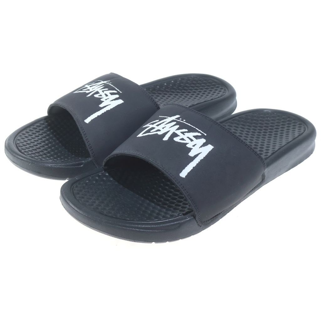 NIKE(ナイキ) ×STUSSY Benassi Slide Off Noir ステューシー ベナッシ スライド オフ・ノワール ブラック CW2787-001