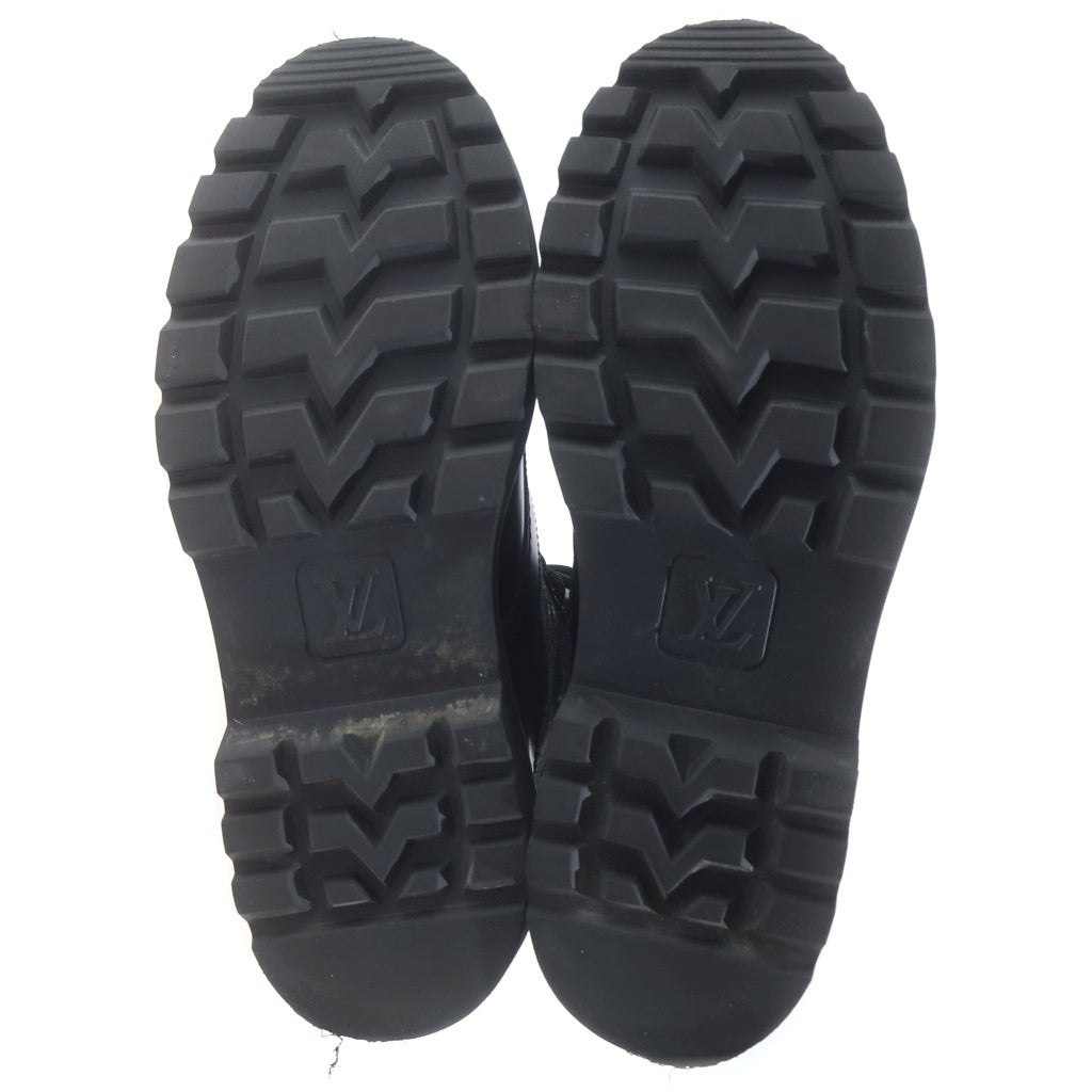 LOUIS VUITTON(ルイヴィトン) 22s Pre Owned レンジャー ライン デニム モノグラム ブーツ ブラック 0292
