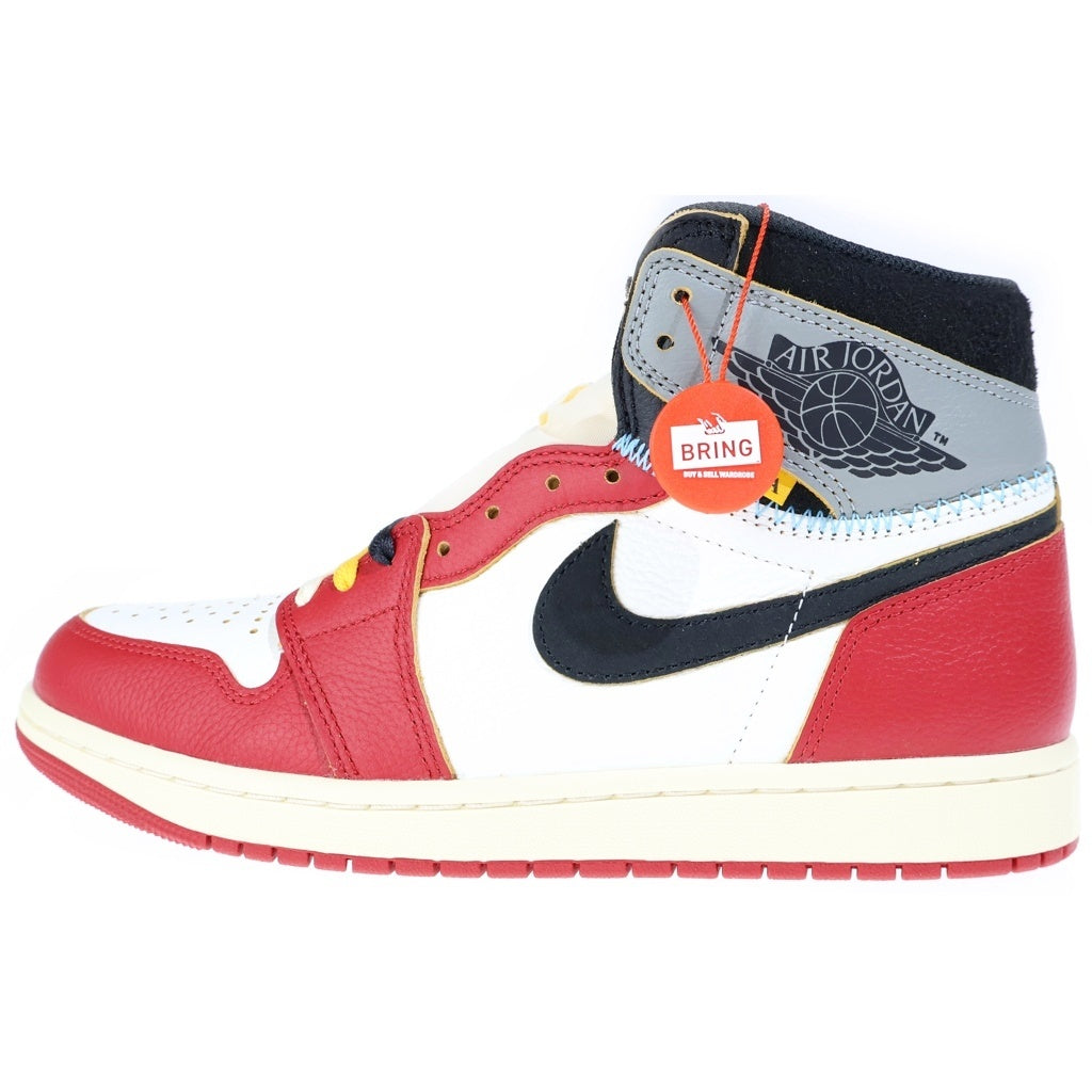 NIKE(ナイキ) ×UNION AIR JORDAN 1 RETRO HIGH OG CHICAGO HV8563-600 ユニオン エアジョーダン1 シカゴ ハイカットスニーカー レッド/ホワイト US10/28cm