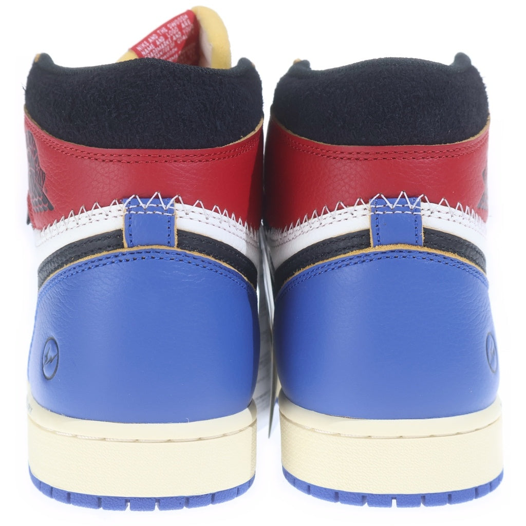 NIKE(ナイキ) ×fragment design ×UNION Air Jordan 1 High Varsity Red フラグメントデザイン ×ユニオン エアジョーダン1 ハイカットスニーカー IQ7847-002