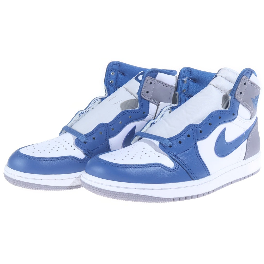 NIKE(ナイキ) AIR JORDAN1 RETRO HIGH OG エアジョーダン1 トゥルーブルー ハイカットスニーカー ブルー US9/27cm DZ5485-410