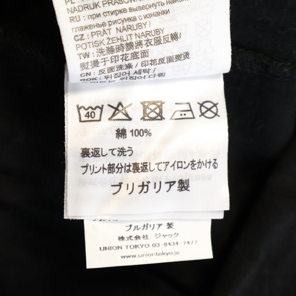 CARHARTT(カーハート) ×AWAKE Logo Print Tee アウェイク ロゴ バックプリント クルーネック半袖Tシャツ カットソー ブラック