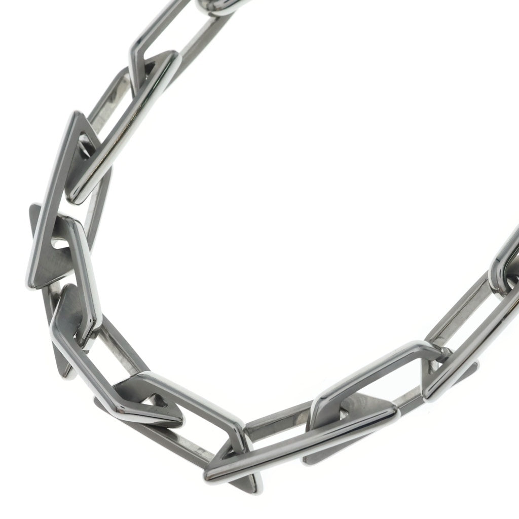 DIESEL(ディーゼル) D Logo Stainless Steel Necklace ディーロゴ ステンレスネックレス シルバー