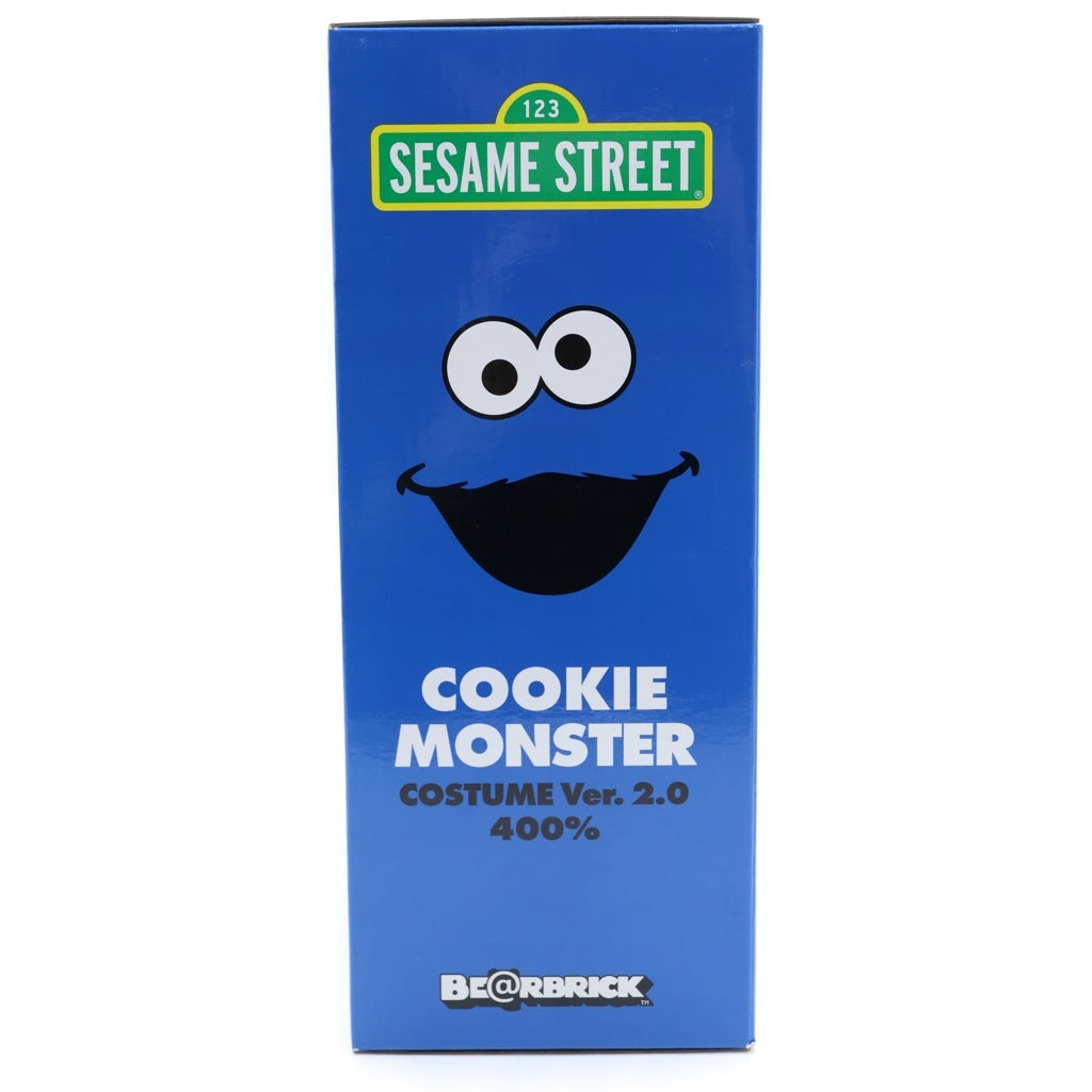 BE@RBRICK(ベアブリック) COOKIE MONSTER COSTUME Ver.2.0 クッキーモンスター コスチューム ボリューム2 400% フィギュア ブルー