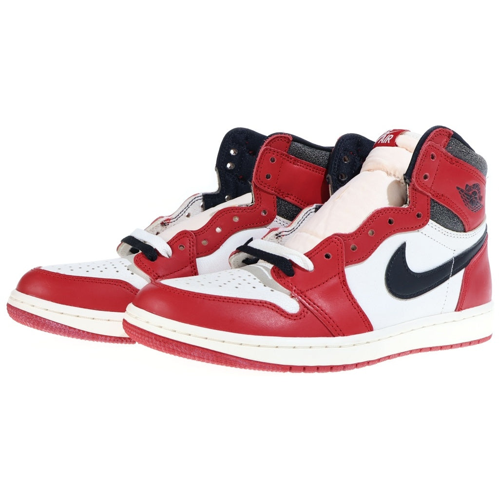 NIKE(ナイキ) AIR JORDAN 1 HIGH OG CHICAGO LOST&FOUND エアジョーダン1 ハイ オージー シカゴ ロストアンドファウンド ハイカットスニーカー US8.5/26.5cm DZ5485-612