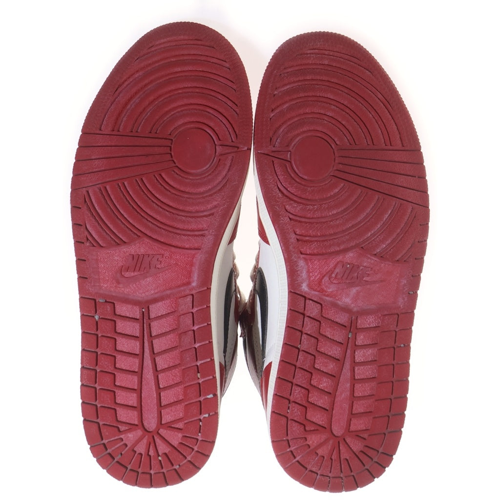 NIKE(ナイキ) AIR JORDAN 1 HIGH OG CHICAGO LOST&FOUND エアジョーダン1 ハイ オージー シカゴ ロストアンドファウンド ハイカットスニーカー US9.5/27.5cm DZ5485-612