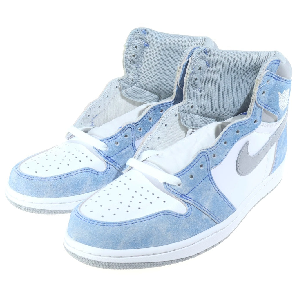 NIKE(ナイキ) AIR JORDAN 1 HIGH OG HYPER ROYAL エアジョーダン1 ハイ オージー ハイパーロイヤル ハイカットスニーカー ライトブルー/ホワイト US10/28cm 555088-402