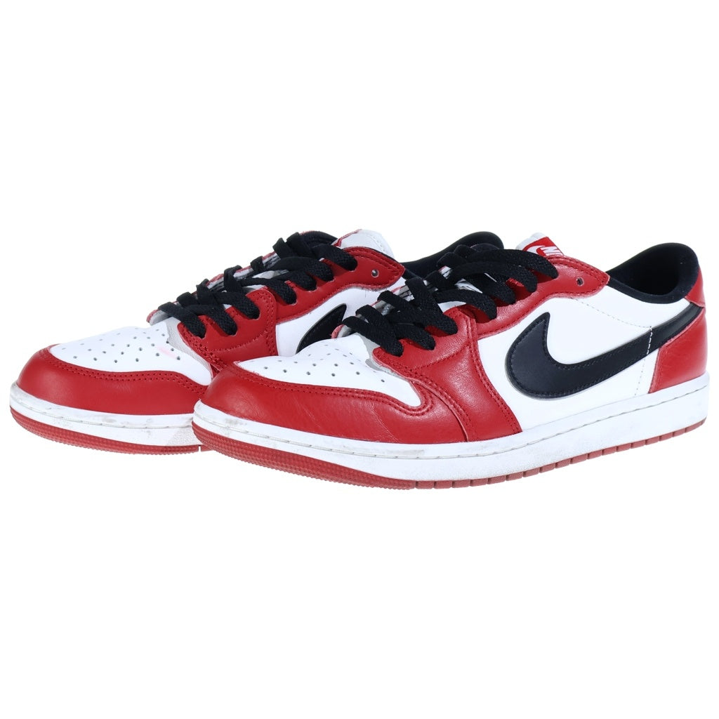 NIKE(ナイキ) AIR JORDAN 1 RETRO LOW Chicago エアジョーダン1 レトロ ロー OG シカゴ ローカットスニーカー US8/26cm レッド HQ6998-600