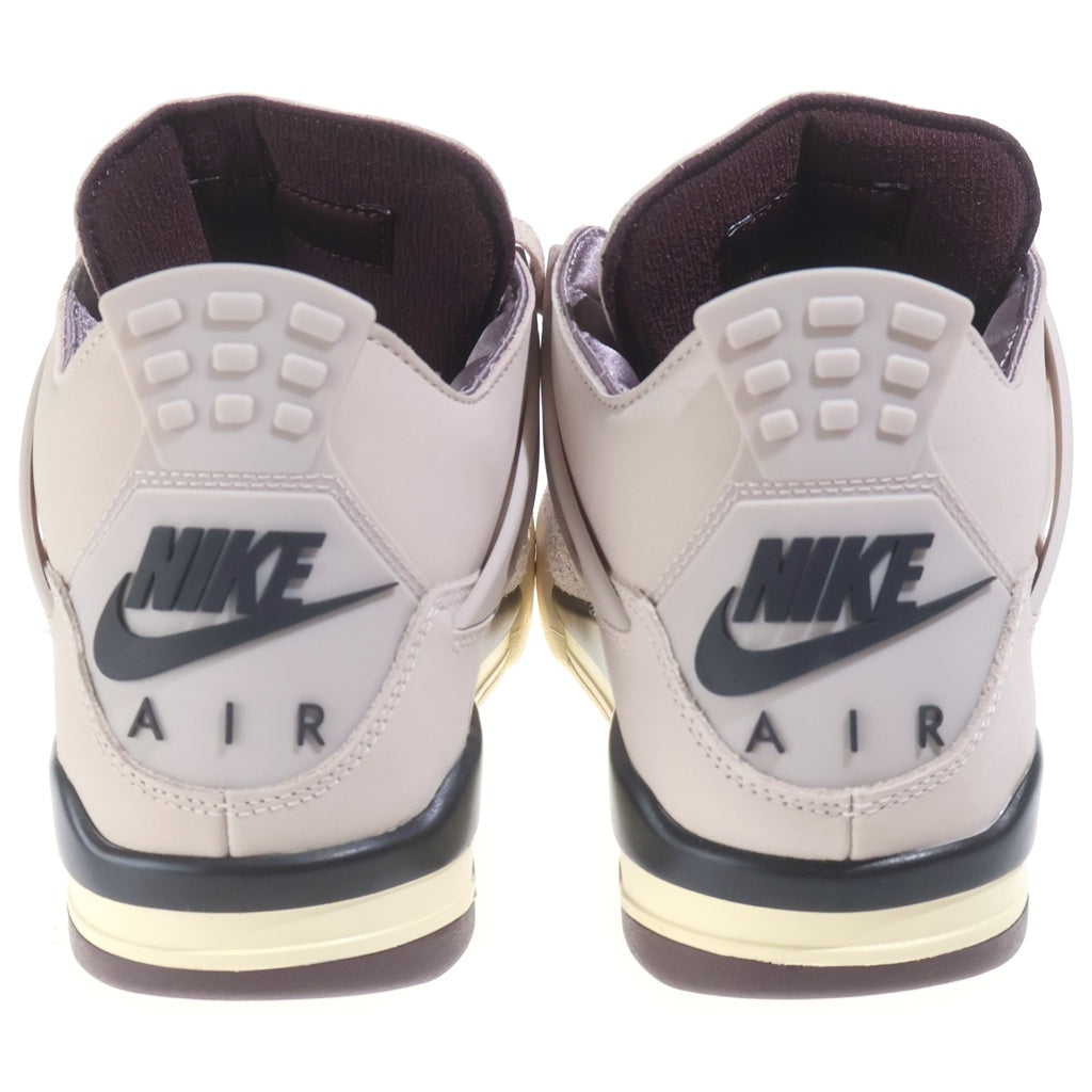 NIKE(ナイキ) ×A MA MANIERE WOMENS AIR JORDAN 4 RETRO OG SP FOSSIL STONE アママニエール ウィメンズ エアジョーダン4 ハイカットスニーカー US11/28cm FZ4810-200