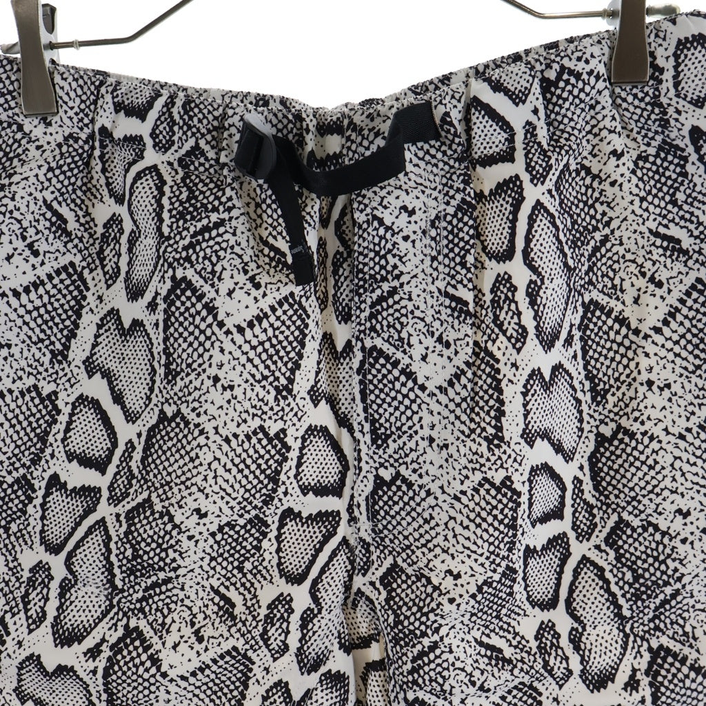 SUPREME(シュプリーム) 12SS Snake Belted Short スネークベルテッドショーツ ハーフパンツ ホワイト/ブラック