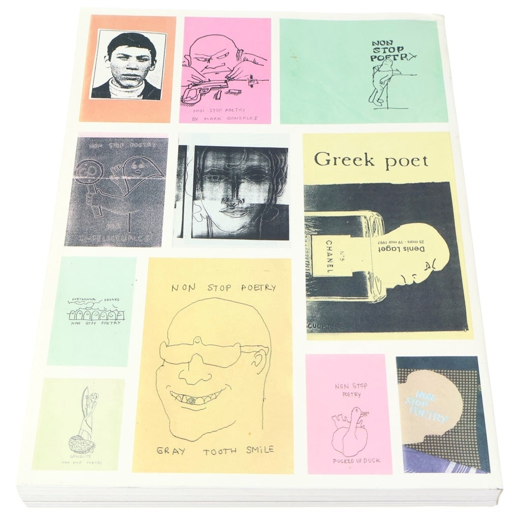 MARK GONZALES(マークゴンザレス) NON STOP POETRY 2000部限定 絶版 作品写真集 マルチ