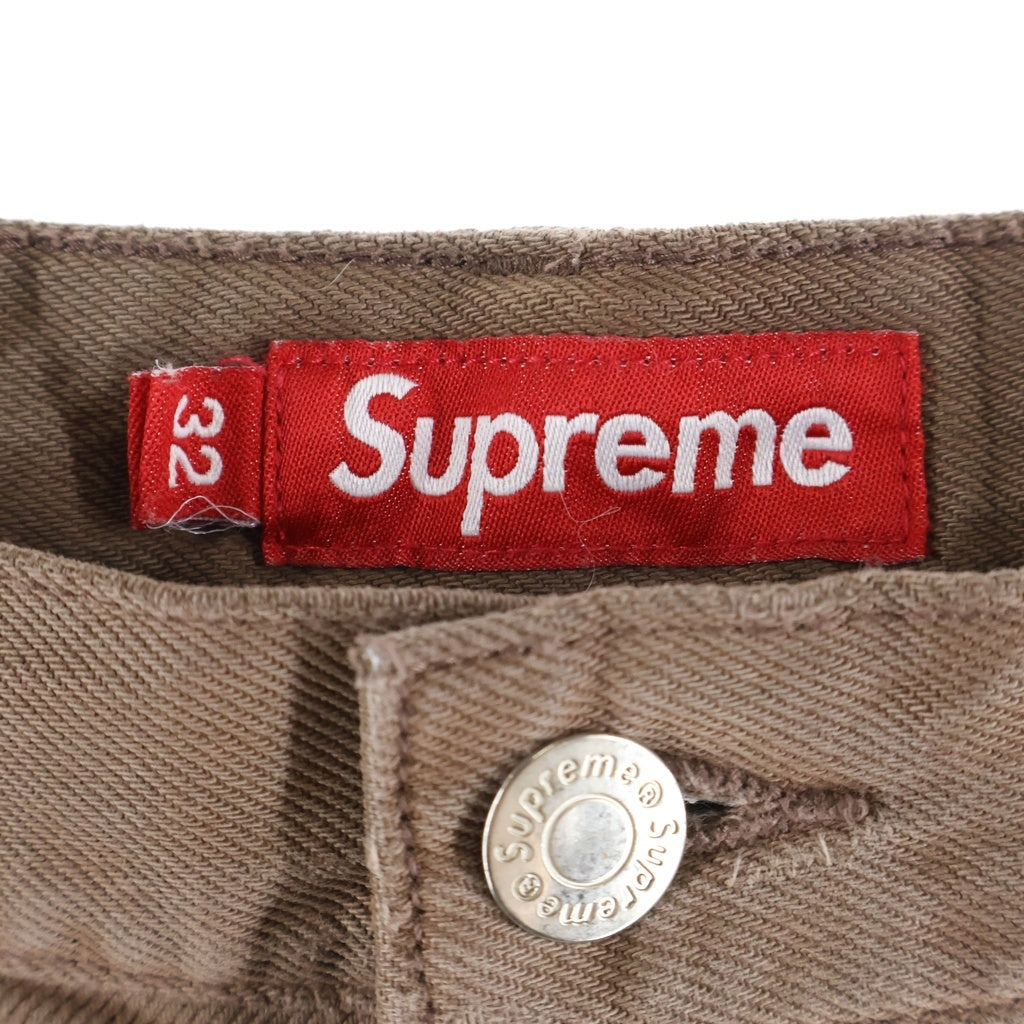 SUPREME(シュプリーム) 23AW Baggy Denim Jeans バギー デニム ジーンズ ブラウン