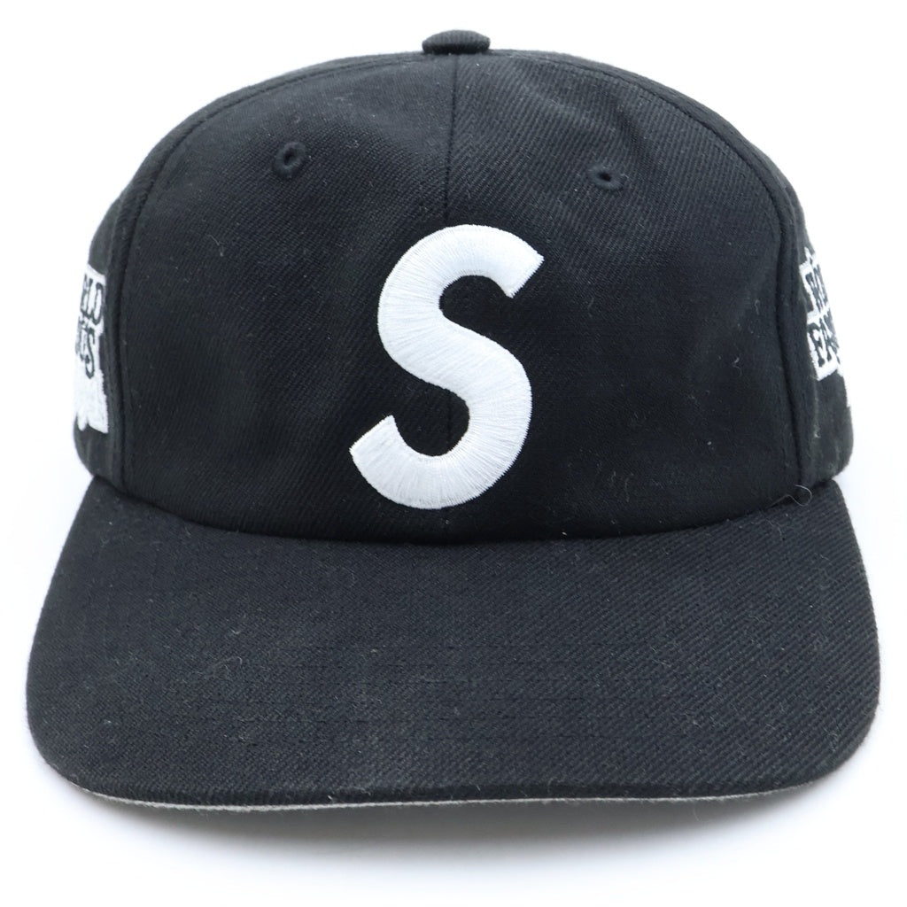 SUPREME(シュプリーム) 26SS Would Famous S Logo 6Panel Cap ワールド フェイマス エスロゴ シックスパネル ブラック