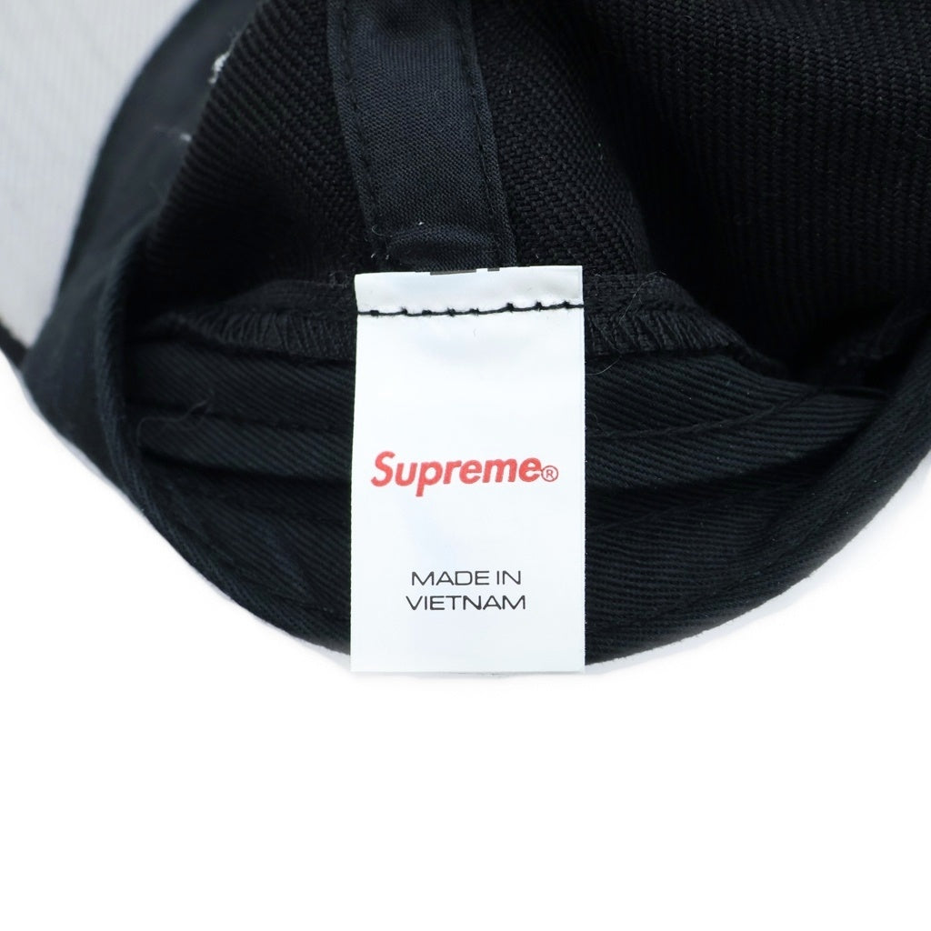 SUPREME(シュプリーム) 26SS Would Famous S Logo 6Panel Cap ワールド フェイマス エスロゴ シックスパネル ブラック