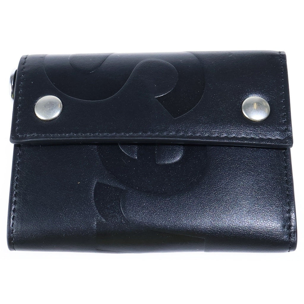 SUPREME(シュプリーム) 26SS Leather Chain Wallet レザー チェーン ウォレット ブラック
