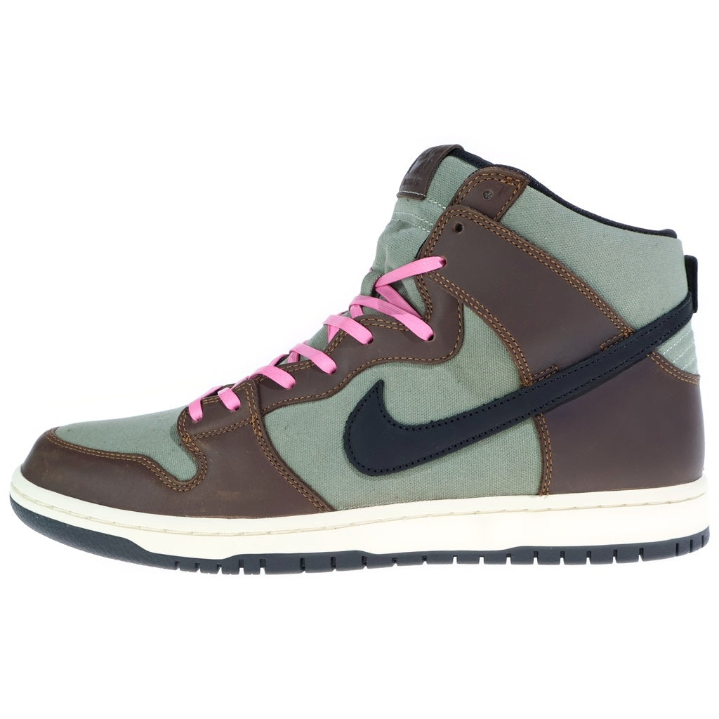 NIKE SB(ナイキエスビー) Dunk High Pro ダンクハイ プロ ハイカットスニーカー グリーン/ブラウン US11/29.0cm BQ6826-201