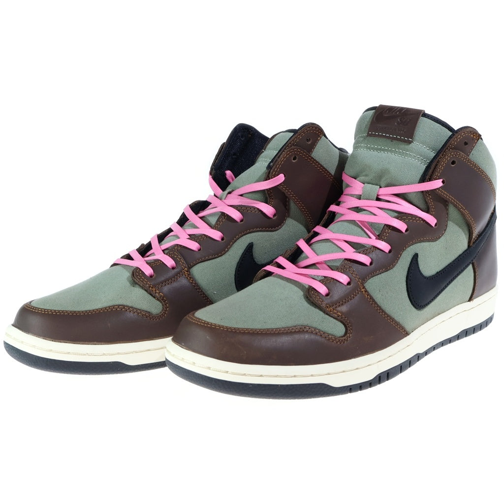 NIKE SB(ナイキエスビー) Dunk High Pro ダンクハイ プロ ハイカットスニーカー グリーン/ブラウン US11/29.0cm BQ6826-201