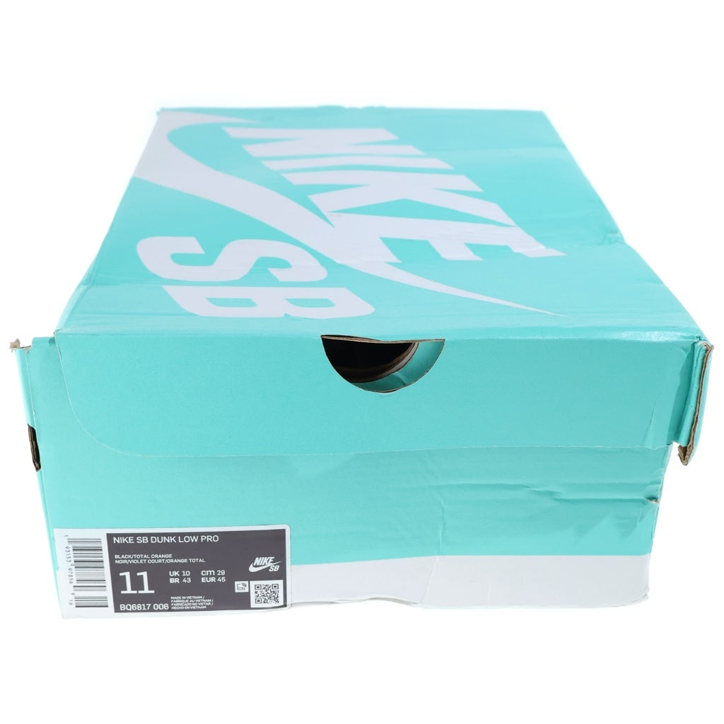 NIKE(ナイキ) DUNK LOW NIGHT OF MISCHIEF ダンク ロー ナイト オブ ミスチーフ ローカットスニーカー ブラック/パープル US10.5/28.5cm BQ6817-006