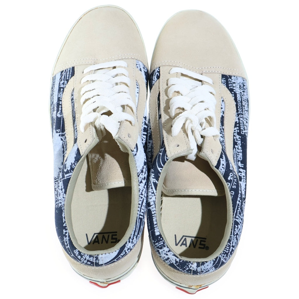 VANS(ヴァンズ) 04s SUPREME OLD SCHOOL PRO FBI シュプリーム オールドスクール プロ ローカットスニーカー ベージュ/ブルー