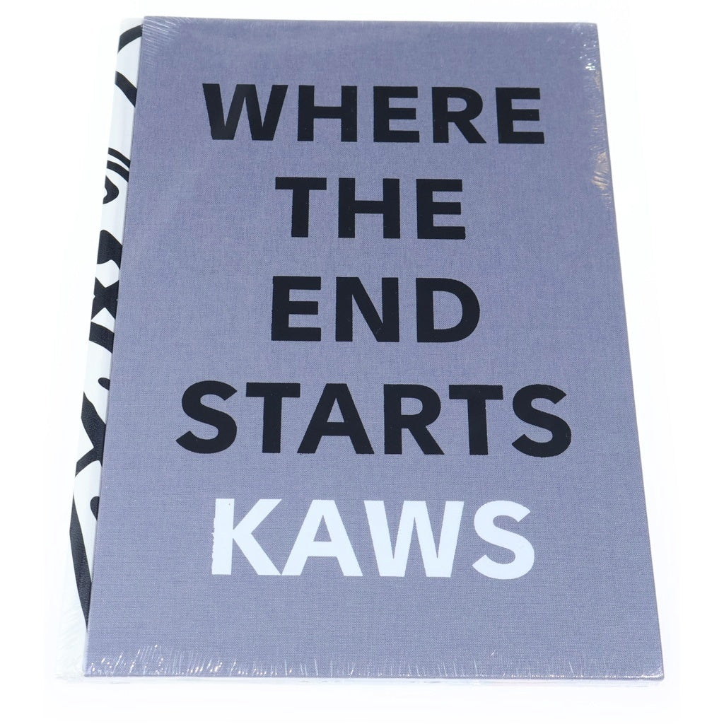 KAWS(カウズ) Where The End Starts Hardcover Book ハード カバー アート ブック ブラック