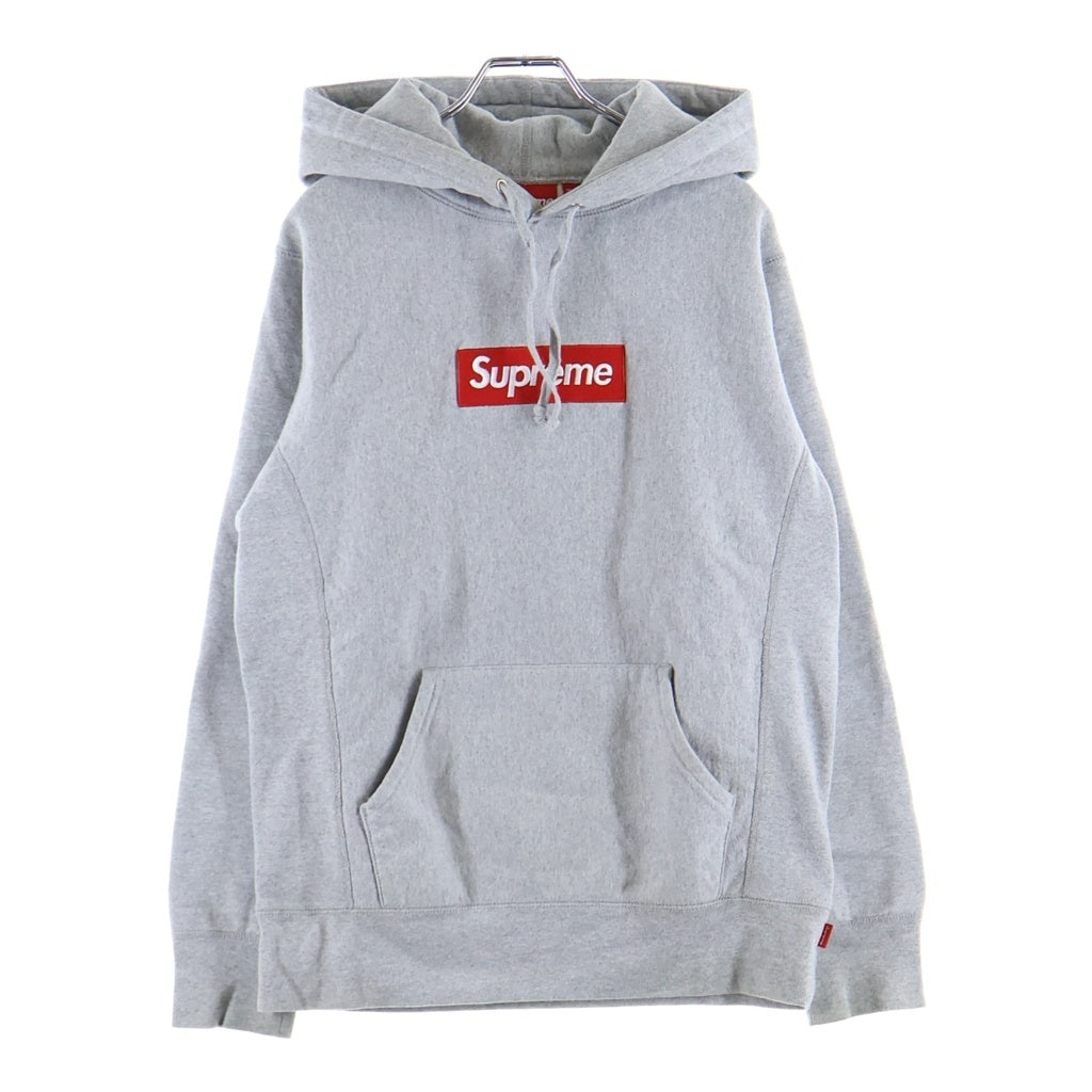 SUPREME(シュプリーム) 16AW Box Logo Hooded Sweatshirt ボックスロゴ フーデッドスウェットシャツ プルオーバーパーカー フーディー グレー
