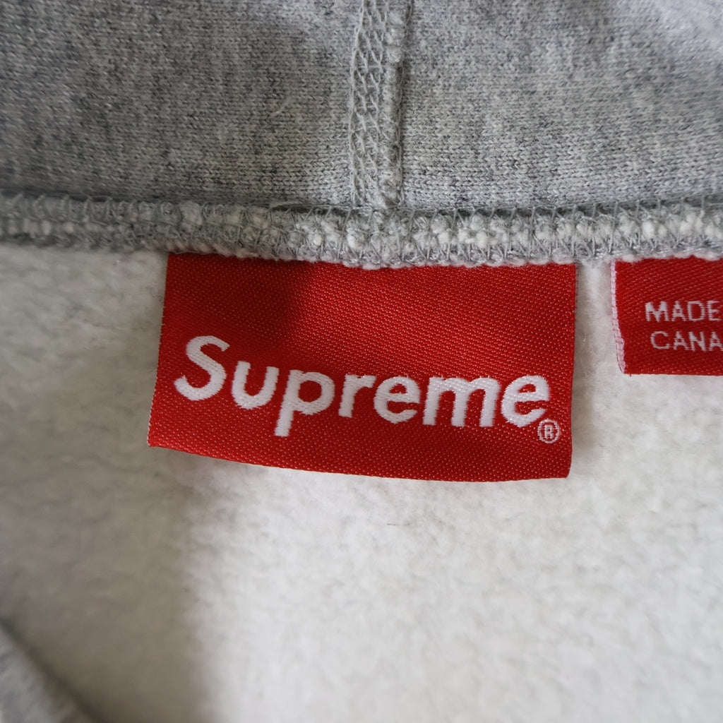 SUPREME(シュプリーム) 16AW Box Logo Hooded Sweatshirt ボックスロゴ フーデッドスウェットシャツ プルオーバーパーカー フーディー グレー