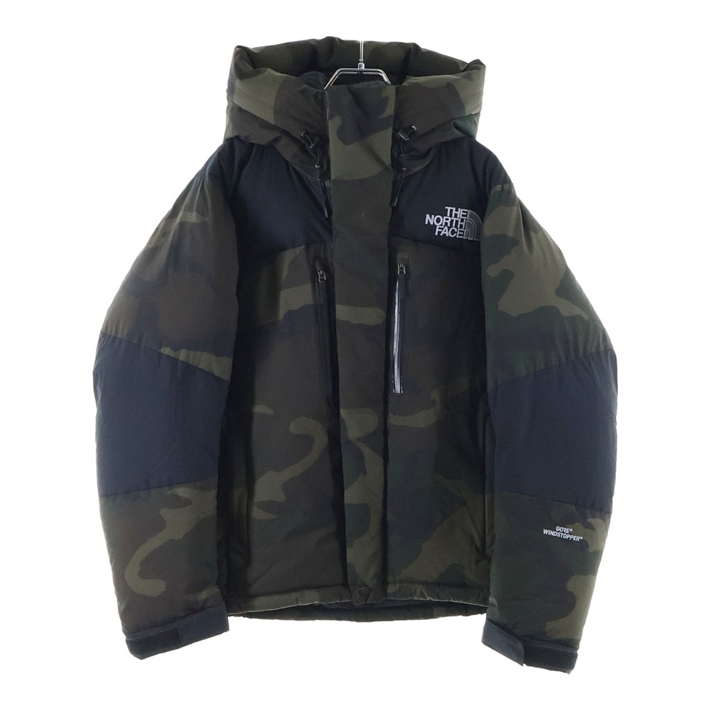 THE NORTH FACE(ザノースフェイス) 17FW Novelty Baltro Light Jacket カモ総柄 ノベルティライトジャケット ダウンジャケット カーキ ND91720