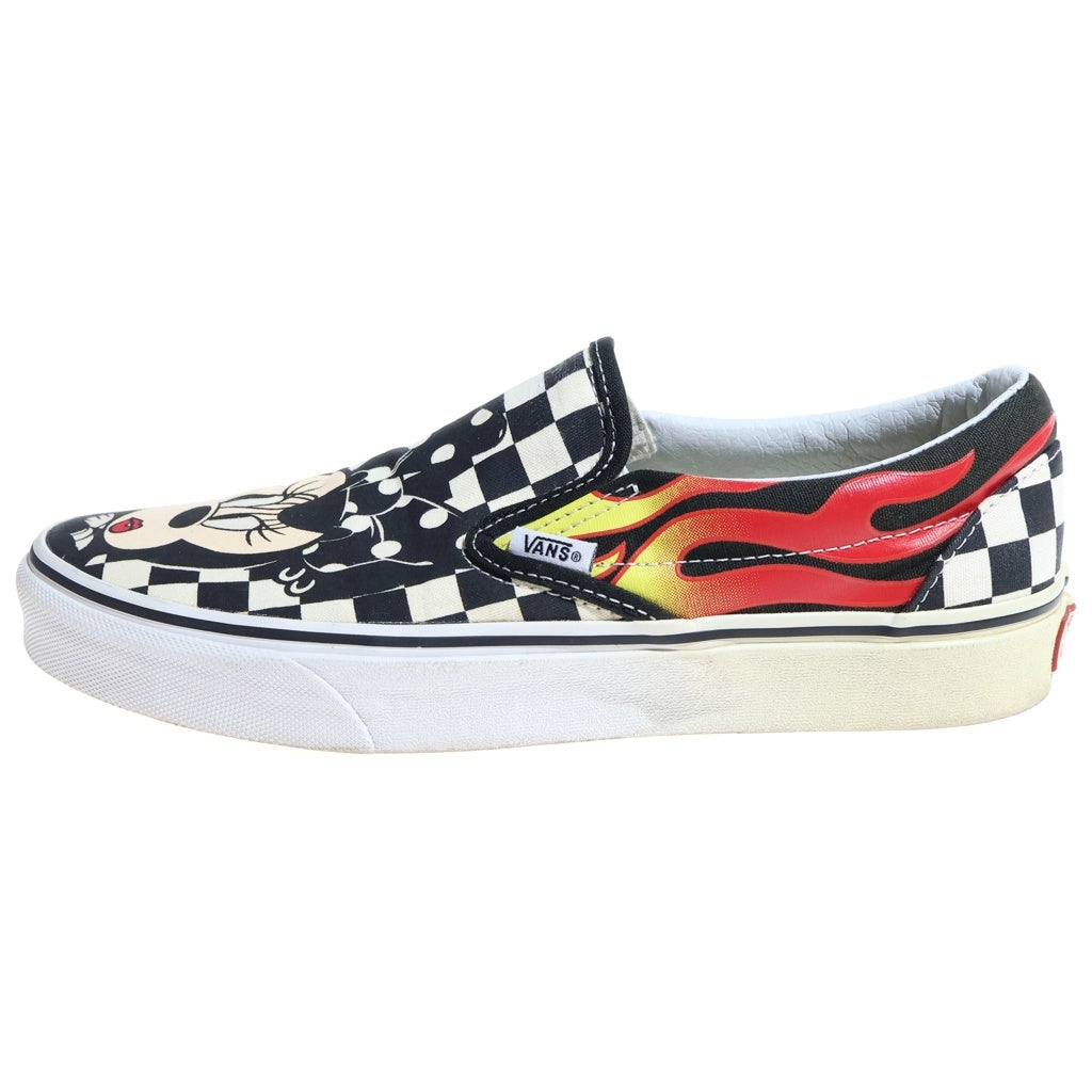 VANS(ヴァンズ) ×DISNEY Classic Slip-On Mickey & Minnie ディズニー クラシックスリッポン ミッキー&ミニー ローカットスニーカー マルチ US8/26cm VNOA38F7UJ4