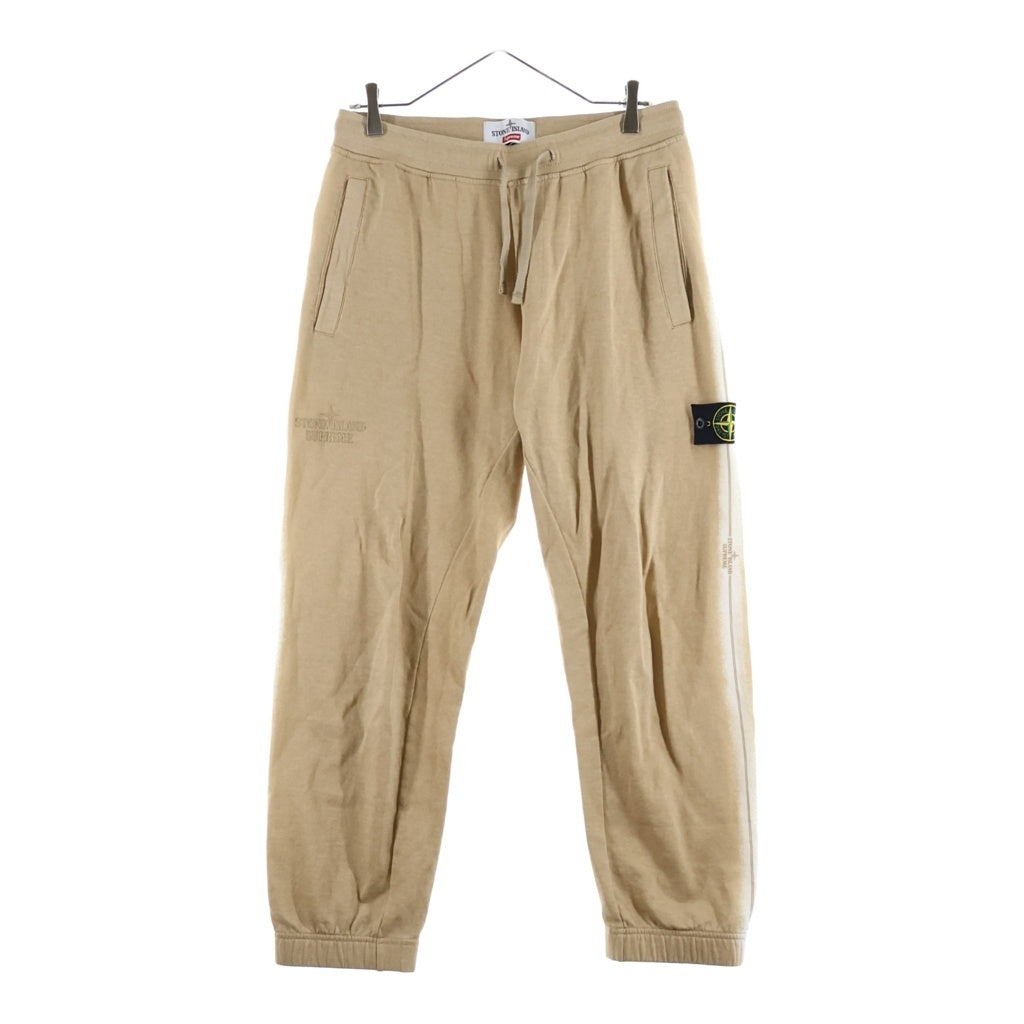 SUPREME(シュプリーム) 22SS ×STONE ISLAND Stripe Sweatpant ストーンアイランド ロゴパッチ ストライプ スウェットパンツ ベージュ 7625602S2