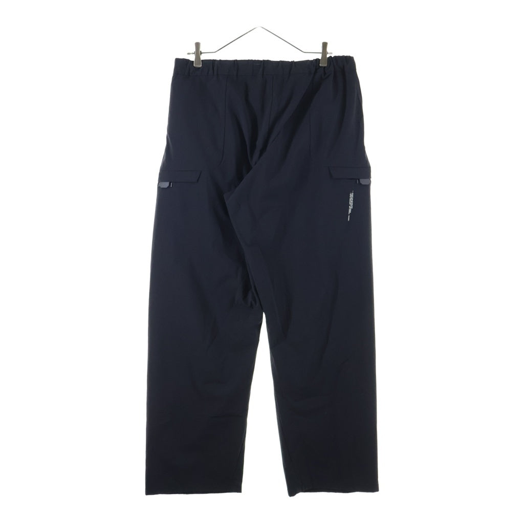 SOPH.(ソフネット) ストレッチ ナイロン スラックスパンツ ブラック