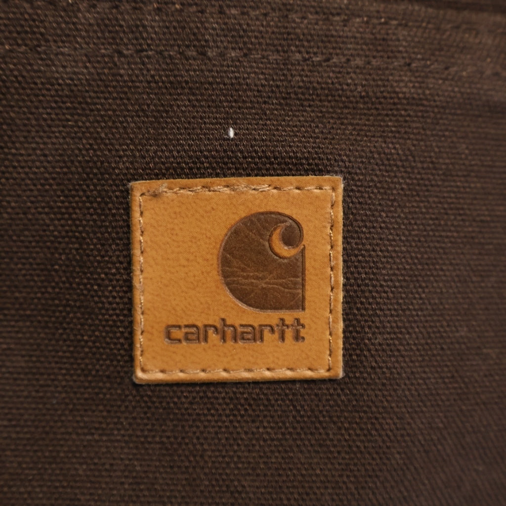 CARHARTT(カーハート) USA製 Painter work pants レザーパッチ ペインター ワークパンツ ブラウン