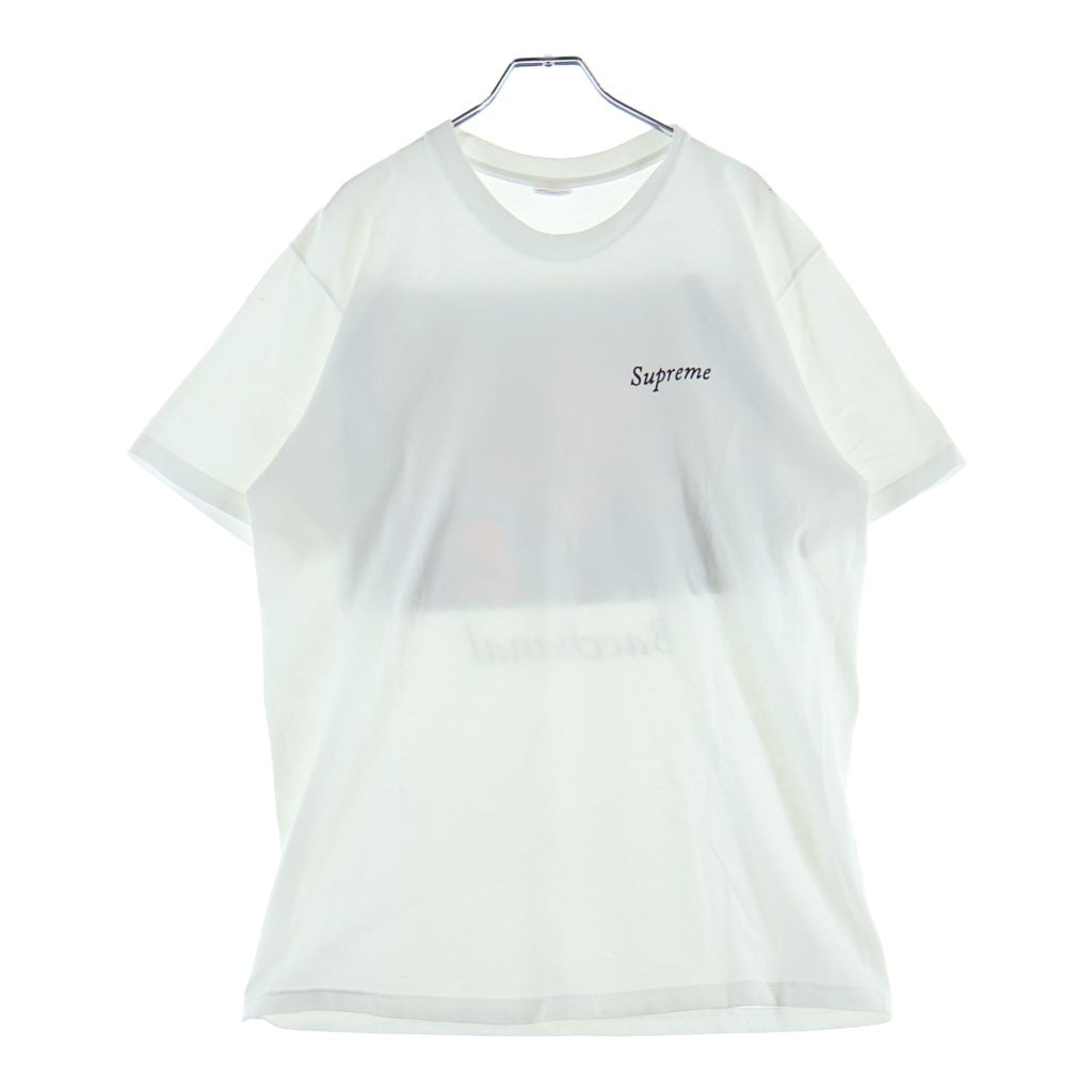 SUPREME(シュプリーム) 15SS Bacchanal S/S Tee バッカナル 両面プリント クルーネック 半袖 Tシャツ カットソー ホワイト