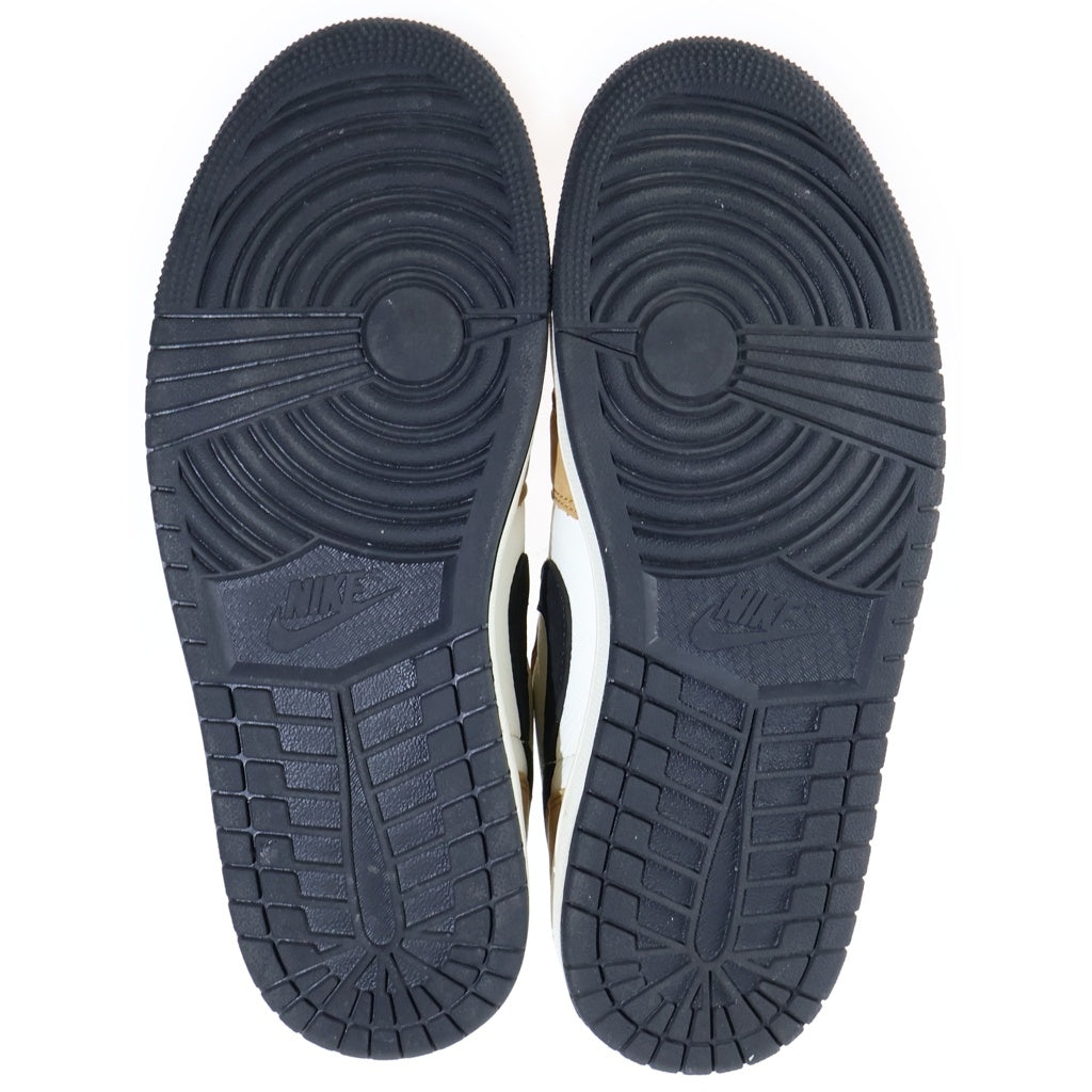 NIKE(ナイキ) Air Jordan 1 Low Rookie of the Year Sail and Golden Harvest エアジョーダン1 ロー OG ルーキーオブザイヤー セイルアンドゴールド ローカットスニーカー US9.5/27.5cm CZ0790-107