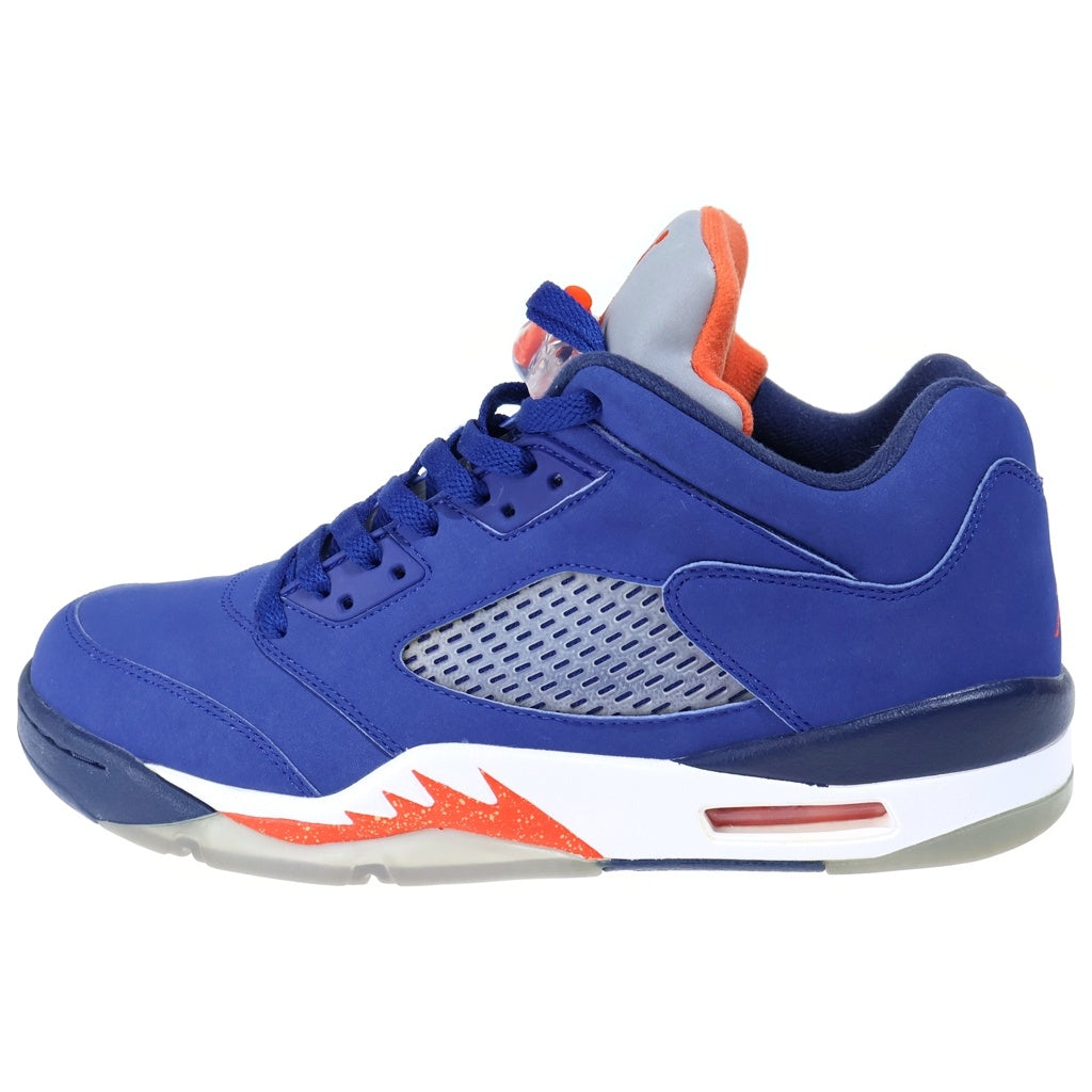 NIKE(ナイキ) Air Jordan 5 Retro Low Knicks エアジョーダン5 ロー ニックス ローカットスニーカー ネイビー US10/28cm 819171-417