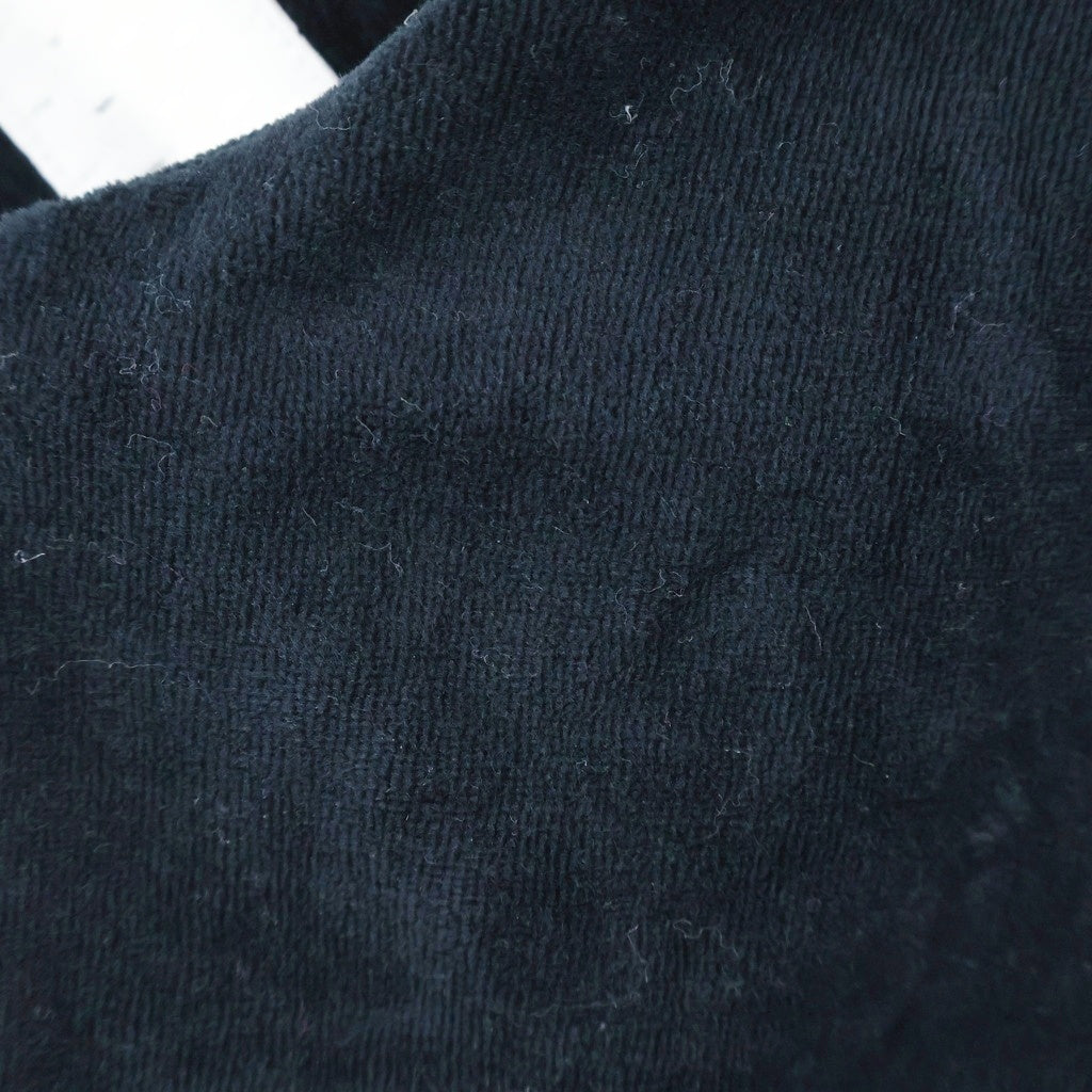 SUPREME(シュプリーム) 20AW Velour Baseball Shirts ヴェロア ベースボールシャツ ブラック
