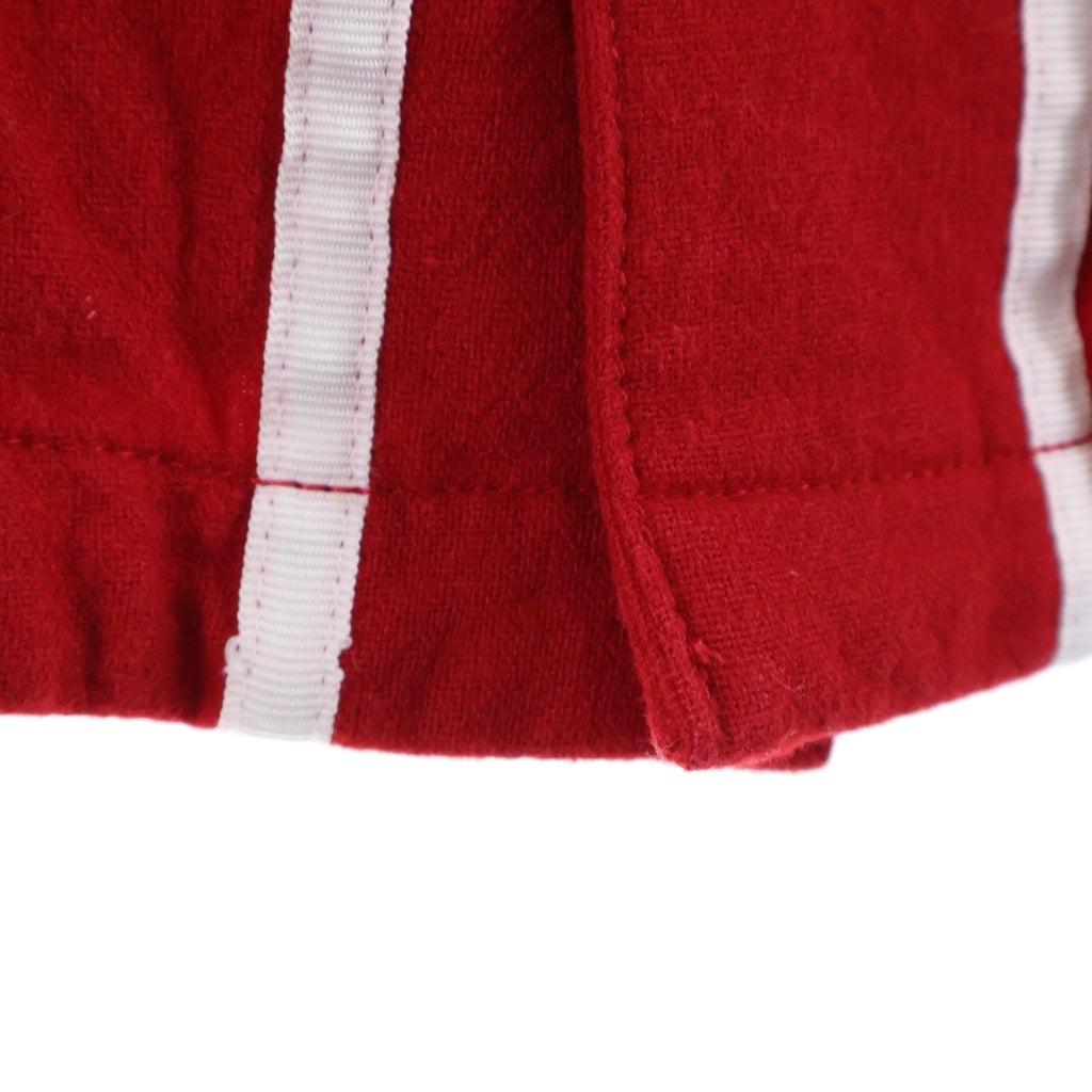 BILLIONAIRE BOYS CLUB(ビリオネアボーイズクラブ) BB Cadet Baseball Jersey BBロゴパッチ ベースボール ジャージ レッド