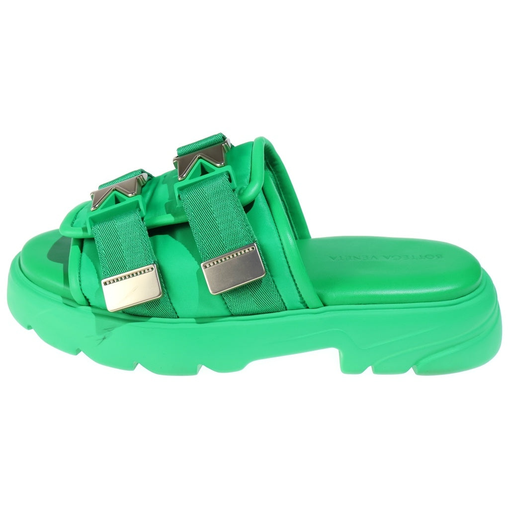 BOTTEGA VENETA(ボッテガヴェネタ) Flash Sandals フラッシュ ベルト サンダル グリーン