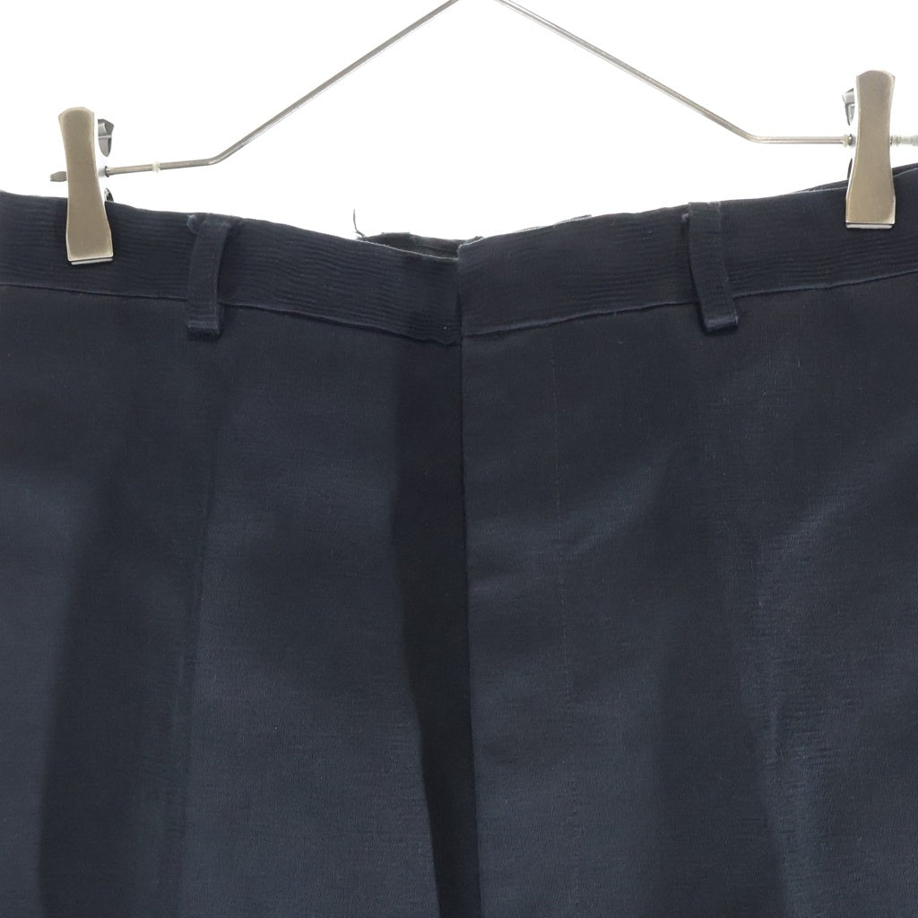 Rick Owens(リックオウエンス) Dirt Cooper Trouser ダート クーパー センタープレス ワイド トラウザー パンツ ブラック RR02C7304-CD