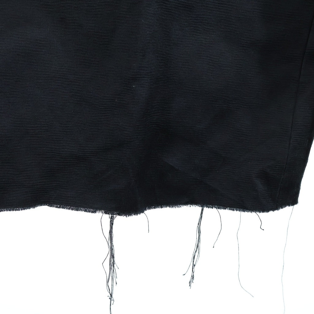 Rick Owens(リックオウエンス) Dirt Cooper Trouser ダート クーパー センタープレス ワイド トラウザー パンツ ブラック RR02C7304-CD