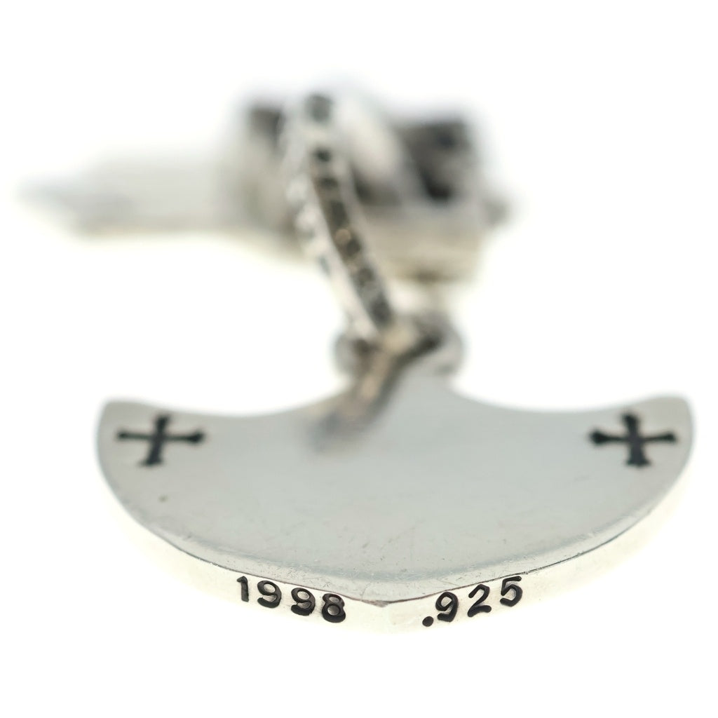 CHROME HEARTS(クロムハーツ) 3TRINKETS withOring P/DIA 3トリンケッツ オーリング PAVEダイヤ ネックレス ペンダントトップ シルバー
