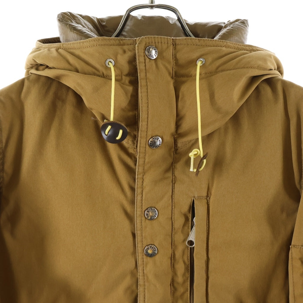 THE NORTH FACE PURPLE LABEL(ノースフェイスパープルレーベル) Mountain Short Down Parka マウンテン ショート マルチポケット フーデッド ダウン パーカー ブラウン