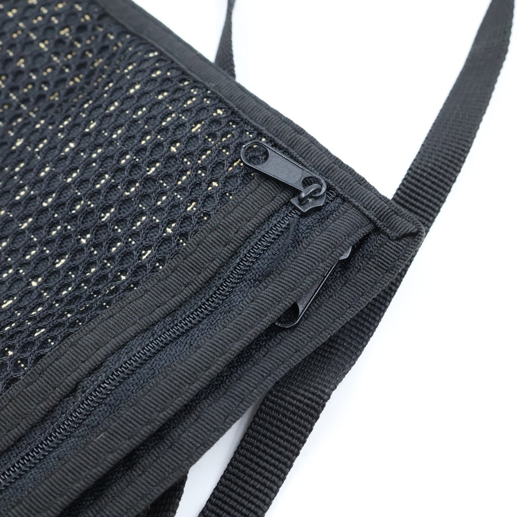 STUSSY(ステューシー) 90s Shawn Font Logo Embroidery Shoulder bag ショーンフォント ロゴ刺繍 ショルダーバッグ ブラック