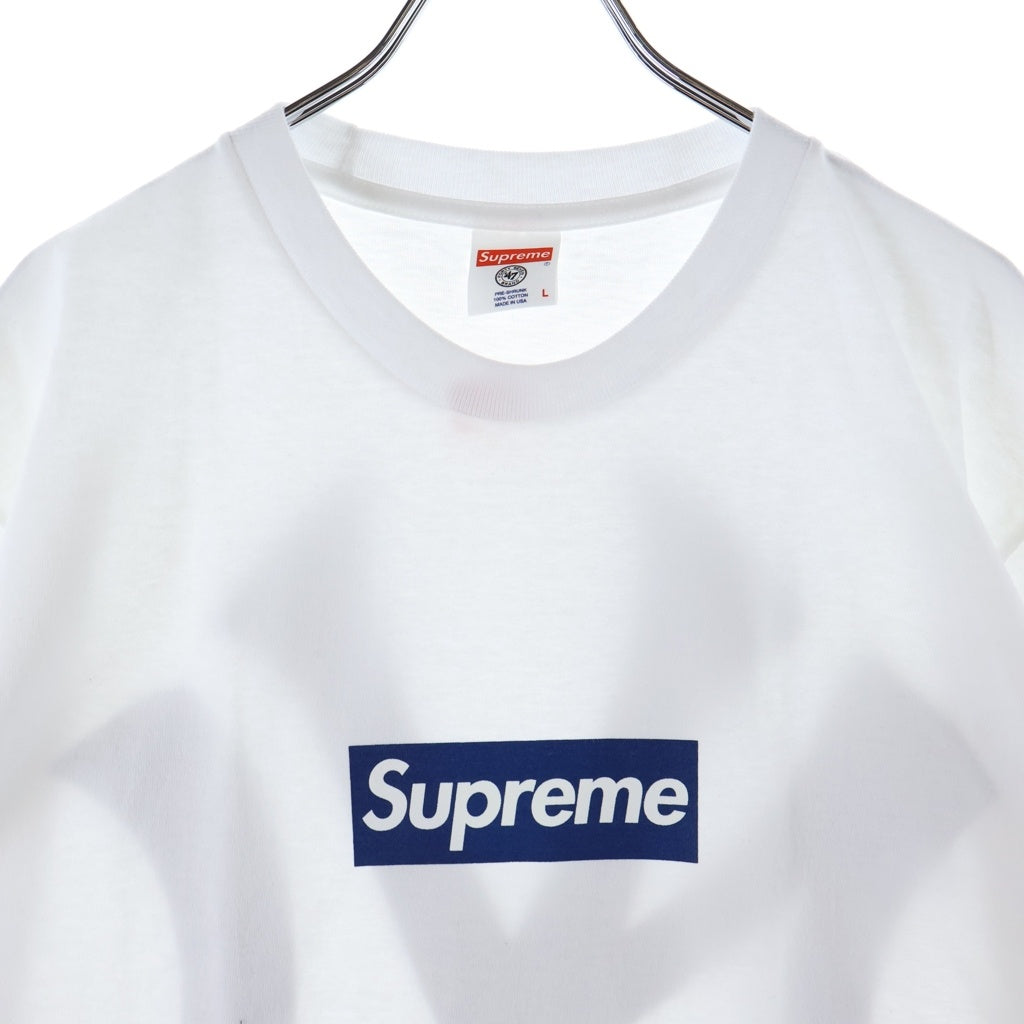 SUPREME(シュプリーム) 15SS New York Yankees Box Logo Tee ニューヨーク ヤンキース ボックスロゴ 両面プリント 半袖Tシャツ カットソー ホワイト