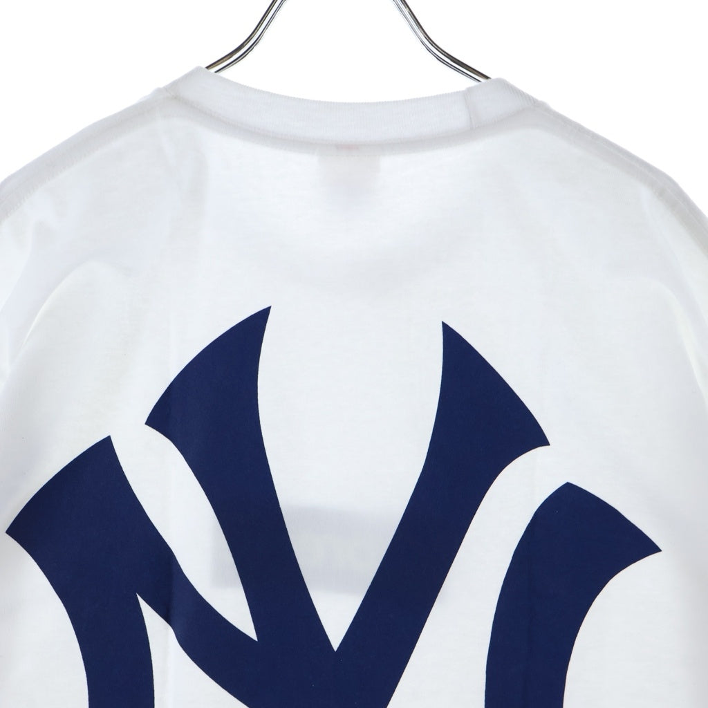 SUPREME(シュプリーム) 15SS New York Yankees Box Logo Tee ニューヨーク ヤンキース ボックスロゴ 両面プリント 半袖Tシャツ カットソー ホワイト
