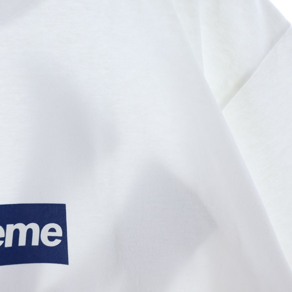 SUPREME(シュプリーム) 15SS New York Yankees Box Logo Tee ニューヨーク ヤンキース ボックスロゴ 両面プリント 半袖Tシャツ カットソー ホワイト